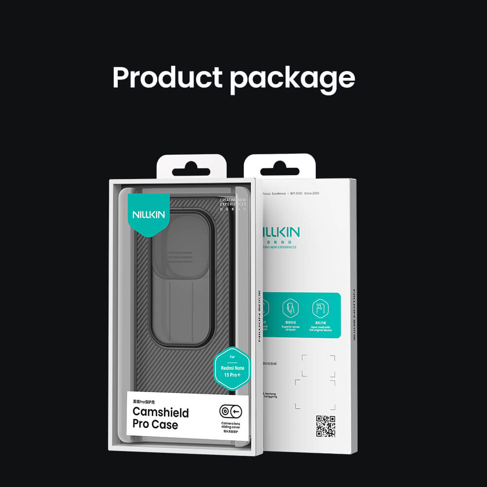 Чехол-крышка NILLKIN для Xiaomi Redmi Note 15 Pro Plus (Redmi Note 15 Pro+) (Chinese version) (серия CamShield Pro Clear version)